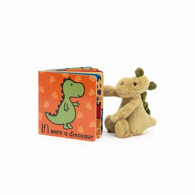 Jellycat If I Were A Dinosaur and Bashful Dino Small Australia | 368514NQC